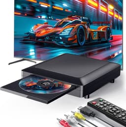 DVD Speler met HDMI - Blu Ray Spelers - Externe DVVD Speler — thumbnail 1