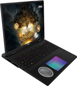 "MSI TITAN 18 HX DRAGON EDITION NORSE MYTH A2XWJG-405NL laptop Intel Core Ultra 9 285HX 45,7 cm (18"") UHD+ 96 GB DDR5-SDRAM 6 TB SSD NVIDIA GeForce RTX 5090 Wi-Fi 7 (802.11be) Windows 11 Pro Nederlands Zwart" — thumbnail 4