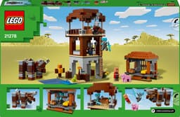 LEGO Minecraft De Plunderaar Buitenpost en Verwoester Bouwpakket - 21278 — thumbnail 14