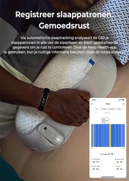 Evy24 Activity Tracker Amoled - Stappenteller - Bloedruk - Hartslagmeter - Slaapmonitor - Saturatiemeter – Sporthorloge - Smartwatch - Activity Tracker - Zwart — thumbnail 5