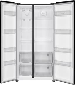 Inventum SKV0180B No Frost energiezuinige Amerikaanse koelkast - 532 liter - Digitaal display - Superkoelen - Supervriezen - Deuralarm - 2 deuren - Zwart — thumbnail 10
