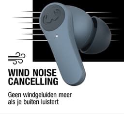 Fresh ’n Rebel Twins Rise - Draadloze Oordopjes met Noise Cancelling - Draadloos Opladen - 30 Uur Speelduur - Dive Blue — thumbnail 5