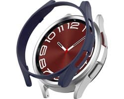 Beschermende watch case - hoesje - geschikt voor Samsung Galaxy Watch 6 Classic (43 mm) - donkerblauw