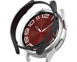 Beschermende watch case - hoesje - geschikt voor Samsung Galaxy Watch 6 Classic (43 mm) - zwart
