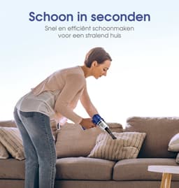 Kruimeldief - Mini kruimeldief - Kruimelzuiger - Handstofzuiger - Nat en droog vuil - Incl. 5 opzetstukken - Air duster - Autostofzuiger - Draadloze stofzuiger - 8000PA - Hepa filter – Blauw — thumbnail 3