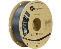 Polymaker PB01056 Filament PETG Hittebestendig, Hoge treksterkte 1.75 mm 1000 g Donkergrijs PolyLite™ 1 stuk(s)