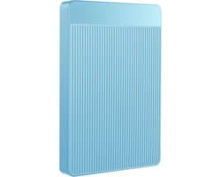 Externe Harde Schijf Extern 500GB Ultra Slim Draagbare Harde Schijf USB kabel HDD Opslag Compatibel voor PC, Mac, Laptop, Xbox, Xbox One, PS4 (Zwart) HD-006 - 500GB - Blauw