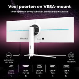GAME HERO® 44 inch UltraWide Full HD IPS 120Hz Gaming Monitor — thumbnail 5