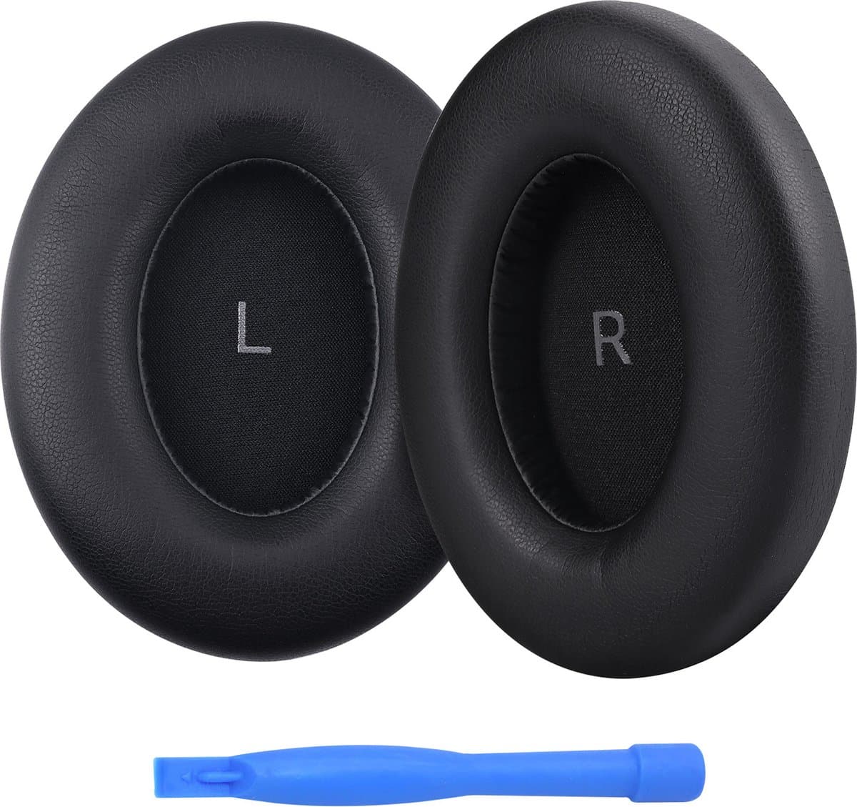 Vervangende Oorkussens voor Sennheiser Momentum 4 Wireless Over-Ear Hoofdtelefoons van MMOBIEL – Memory Foam en Protein PU Koptelefoon Oorkussens - Noise Isolation Earpads – Zwart — afbeelding 1