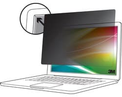 3M Bright Screen BP140W1B Privacyfolie – Laptop 35,6 cm (14 inch) – Beeldverhouding: 16:10
