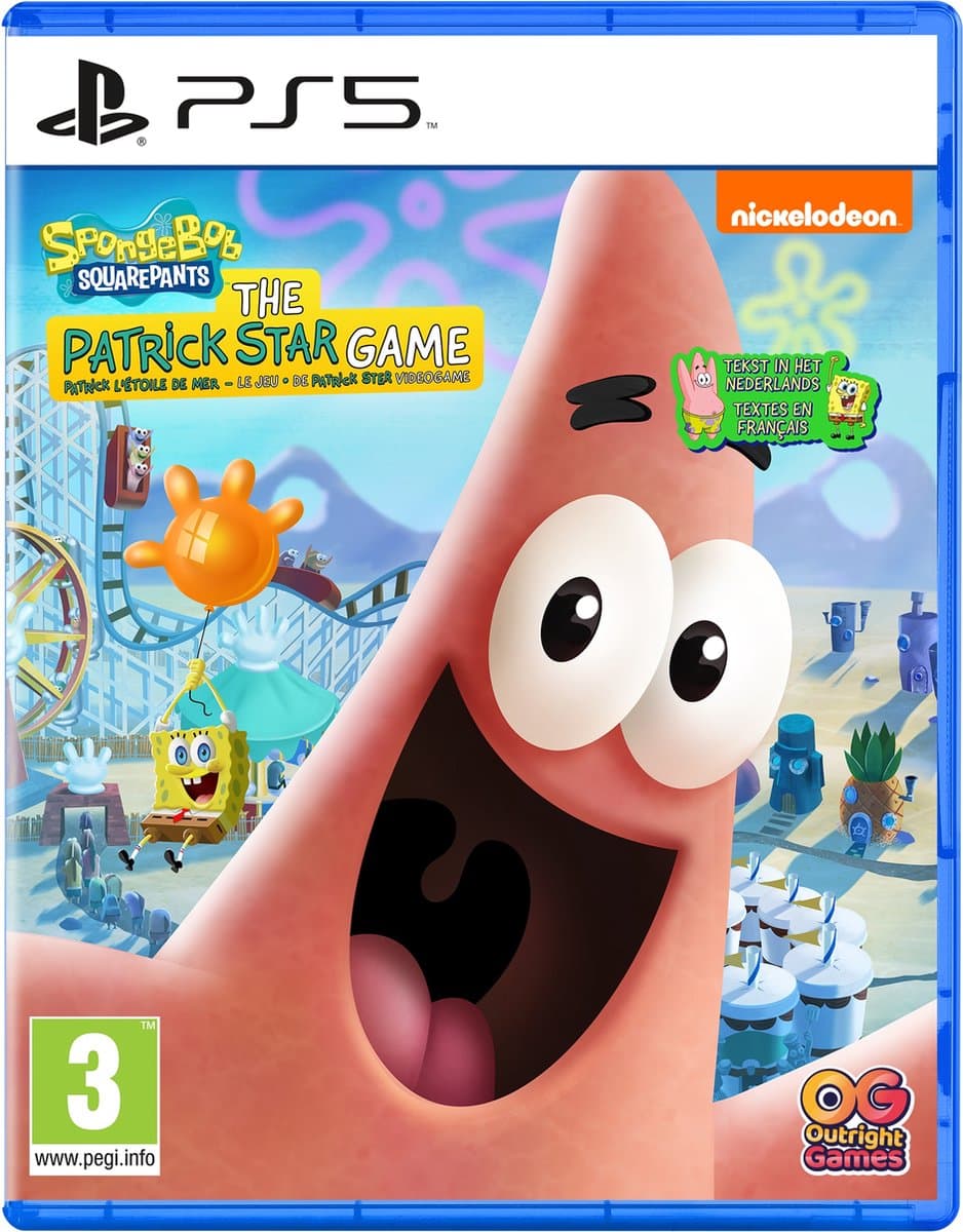SpongeBob SquarePants: De Patrick Ster Videogame - PS5 — afbeelding 1
