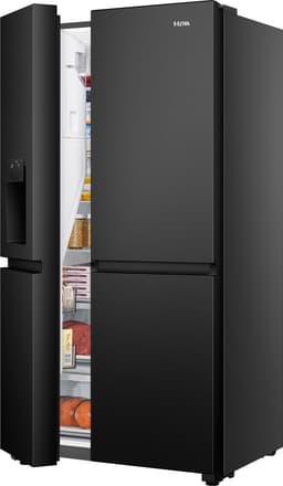 ETNA AKV879IZWA - Amerikaanse koelkast - Zwart - 179 cm - No-Frost - MultiFlow 360° - LED display en IJsdispenser voor ijsblokjes - Flessenrek — thumbnail 10