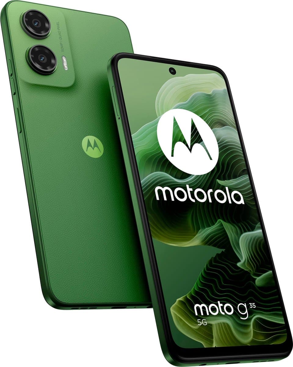 motorola moto g35 5G - 4/128GB - Leaf Green — afbeelding 1