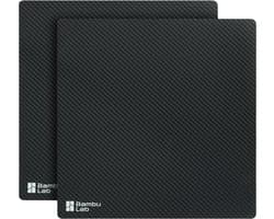 Bambu Lab 3D Effect Carbon Fiber Sheets ( 2 stuks) - A1 mini