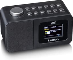 Lenco Wekkerradio - Digitale Wekker met DAB en FM Radio - Dubbel Alarm Snooze en Slaaptimer - Dimbaar Display - CR-625BK - Zwart — thumbnail 5