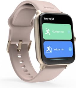 Hama Smartwatch 6010 GPS TFT-Display Telefoonfunctie Waterdicht 1.65 Inch Rosé — thumbnail 2
