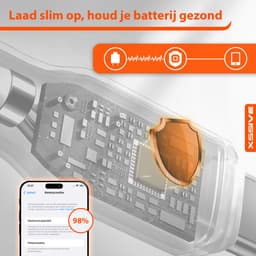 Power Adapter met USB-A naar USB-C Kabel - 1 Meter - 18W - Quick Charge — thumbnail 7