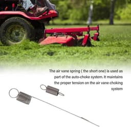 Content - 20 Stuks - Air Vane Spring Vervanging voor Grasmaaiermotoren - Gouverneur Spring Fix - The Choke On Lawnmower - Compatibel met 122H02 122K02 - Grasmaaier Carburateurveren . — thumbnail 2