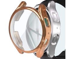 Beschermende watch case - hoesje - geschikt voor Samsung Galaxy Watch 5 - 40 mm - rosegoud