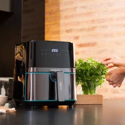 Cecotec Cecofry Full Inox 5500 Pro - Heteluchtfriteuse - Zwart, Antraciet — thumbnail 7