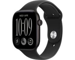 Apple Watch Series 12 - Wifi - 42 mm - Zwart - S/M