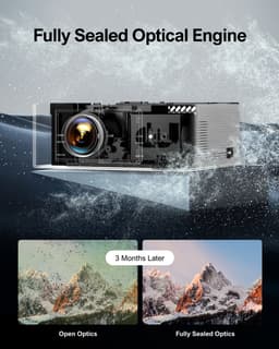 Beamer Apollo P40 - 700 ANSI Lumen - 1920 x 1080 Resolutie - LCD - Wit - Voor Thuisbioscoop — thumbnail 3