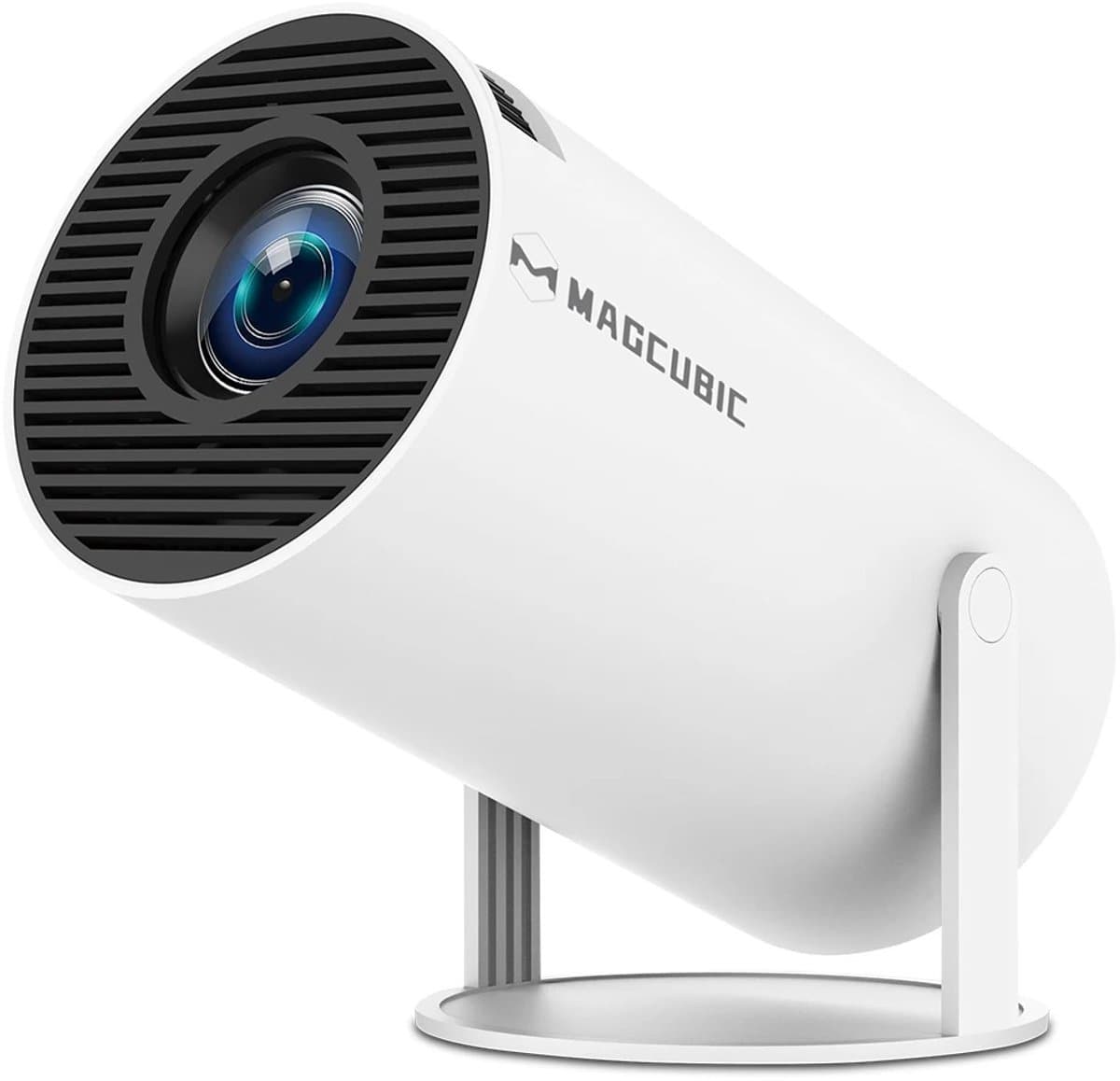 Mosh Stories Mini Beamer – Android 14 – 290 ANSI Lumen – 720P – 180° Draaibaar – WiFi 6 – Bluetooth 5.4 – 8K Video-ondersteuning — afbeelding 1