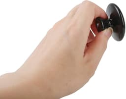 Set van 2 Natuurlijke Massagestenen voor Hot Stone Therapie - Ideaal voor Lichaam en Gezicht, Spa en Ontspanning — thumbnail 3
