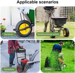 SnelShoppen - 2Pcs 3.50-8 Binnenbanden voor Tuinwagens, Vervangingsbanden voor Hooivork, Hoge Druk, Explosieveilig, Perfect voor Grasmaaier en Tuintra — thumbnail 4