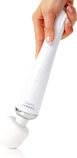 SnelShoppen - Draadloze massagestaaf met sterke therapeutische vibratiekracht, ideaal voor spierpijn en herstel na training, USB-oplader, Curve design — thumbnail 5
