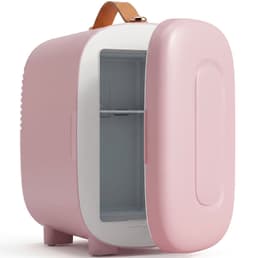 Mini Fridge, Beauty Fridge, 4L Capacity, 20.3 x 26.3 x 28 cm, Pink — thumbnail 2