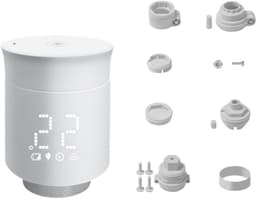 Slimme Radiatorthermostaat - Thermostatische Kraan - Energie Besparen - Past op 98% - M30 x 1.5 mm - Wit — thumbnail 1
