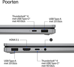 HP OmniBook X Flip 2-in-1 Laptop Next Gen AI 16-cc0630ndx Copilot+ PC AMD Ryzen AI 9 40,6 cm (16") Touchscreen 3K 32 GB LPDDR5x-SDRAM 1 TB SSD Wi-Fi 7 (802.11be) Windows 11 Home Zilver — thumbnail 2