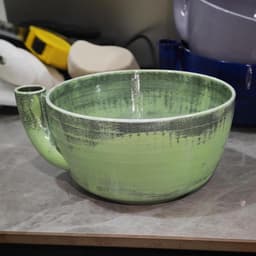 Fruit Wasmachine - Berry Kom - Keuken Voorbereiding - Zelf Roterend - 16.8 cm - Lichtgroen — thumbnail 2