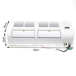 Airconditioning Koeler - Universele Ventilator - Rijcomfort Verhogen - Liquid Crystal Display - 60x15x22cm - Zwart — thumbnail 4