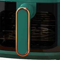 Digitale Airfryer - Hete Lucht Frituur - Gezond Eten - Zichtbaar Venster - 45L Capaciteit - Zwart — thumbnail 2
