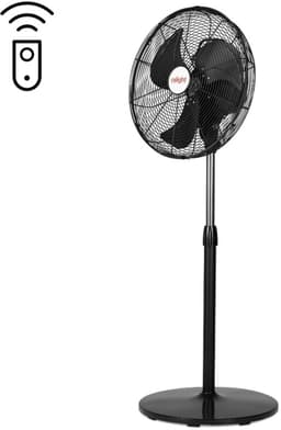 Staande ventilator ø45cm 45W met afstandsbediening zwart — thumbnail 4