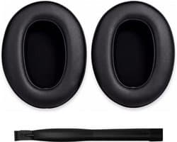 Set Oorkussens voor Sony Koptelefoon – XB900N Oorkussen – XB900N/WH-CH710N/WH-CH720N/WH-RF400/MDR-RF895RK - Kunstleer met Traagschuim