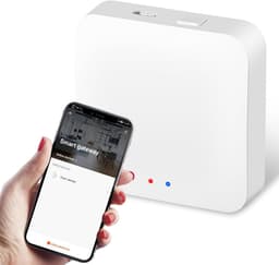 Slimme radiatorthermostaat - Verwarming TRV - Energie besparen - App en spraakbediening - Zigbee 3.0 - Wit — thumbnail 1