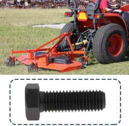 Dailygoods- Maaierblad Vervangend Onderdeel - Linkerhand Bout - Hexagonale Schroefdraad M12x1,75 - Geschikt voor Servis Rhino Breeze - Gemaakt van Staal 12,9 - Scherpe Grip bij Hoge Snelheid - Grasmaaieronderdeel — thumbnail 5