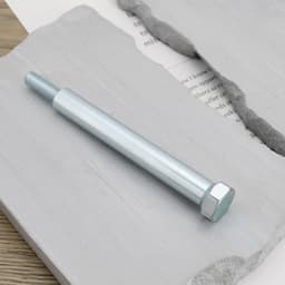 SnelShoppen - 2 stuks grasmaaier schroeven motorbouten 796496-2 5,5 x 16 x 94 mm zilver voor Briggs & Stratton motoren, ideaal voor tuinonderhoud — thumbnail 4