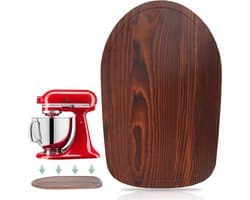 Schuifplaat Keukenmachine - Verschuifbare Onderlaag - Makkelijk Verplaatsen - Speciaal Vormontwerp - 45-5 Qt - Bruin