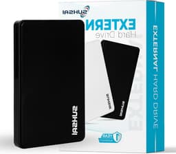 Externe Harde Schijf - Draagbare Opslag - Bestanden Opslaan - Plug and Play - 500 GB - Zwart — thumbnail 1