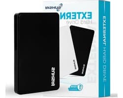 Externe Harde Schijf - Draagbare Opslag - Bestanden Opslaan - Plug and Play - 500 GB - Zwart