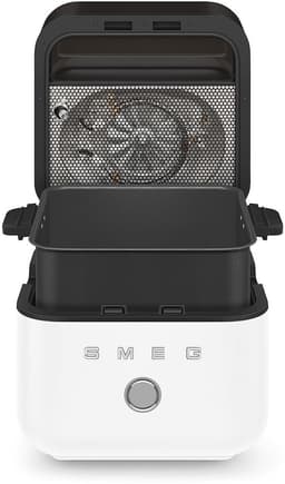 SMEG AFC01WHMEU Air Fryer – 7,3 Liter – 1450W – Mat Wit– Heteluchtfriteuse met 8 Programma's — thumbnail 4