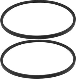 Aandrijfriem V-type - 2 Stuks - Rubber - Buitenomtrek 748 mm - Binnenomtrek 710 mm - Breedte 10 mm - Compatibel met Fuxtec FX-RM 2050/2055/2060/20BS - Grasmaaier Riem — thumbnail 1