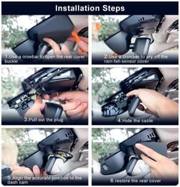 Solidchoice - 4K Dash Cam voor BMW X1 Gen3 met WiFi en GPS — thumbnail 3