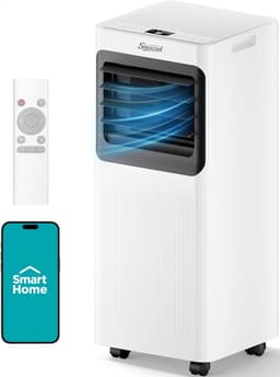 Mobiele airco 16000 BTU stille draagbare airconditioner met wifi, ontvochtiger en slaapstand — thumbnail 1