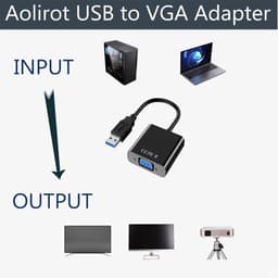 USB 3.0 naar VGA Adapter - Full HD 1080P Externe Videokaart voor Laptop/PC Monitor — thumbnail 5