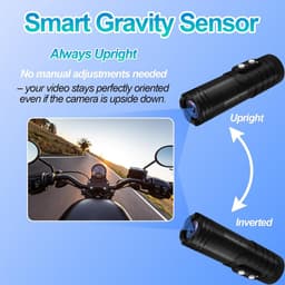 Fiets/Motorfiets Helm-Dashcam - 1080P - Waterdicht - Live streaming via wifi - ShopVlot — thumbnail 3